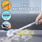 4-in-1 Pet Hair Removal Brush - Multi-Purpose Grooming Tool for Dogs & Cats