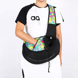 Portable Pet Carrier Crossbody Bag - Outdoor Travel Bag for Small Dogs & Cats