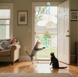 FlyChase Interactive Cat Toy - Flying Bird Motion Activated Play Toy