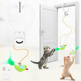 FlyChase Interactive Cat Toy - Flying Bird Motion Activated Play Toy