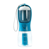 3-in-1 Portable Pet Water & Food Cup with Waste Bag Dispenser - Travel Bottle