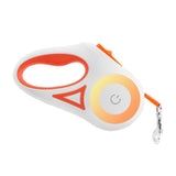Multi-Functional Retractable Dog Leash with Built-in LED Spotlight & Collar