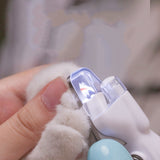 LED Pet Nail Clippers - Electric Nail Grinder with Light for Dogs & Cats