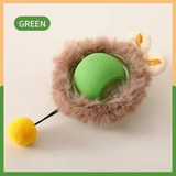 Smart Cat Interactive Ball Toy - USB Rechargeable Rolling Ball with Tail