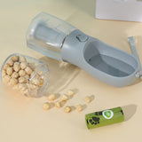3-in-1 Portable Pet Water & Food Cup with Waste Bag Dispenser - Travel Bottle