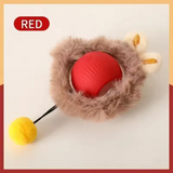 Smart Cat Interactive Ball Toy - USB Rechargeable Rolling Ball with Tail