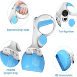 Heavy-Duty Pet Pooper Scooper with Trash Bag Holder - Non-Breakable Design