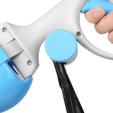 Heavy-Duty Pet Pooper Scooper with Trash Bag Holder - Non-Breakable Design